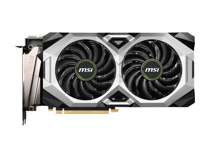 MSI GeForce RTX 2080 SUPER DirectX 12 RTX 2080 Super Ventus XS OC 8GB 256-Bit GDDR6 PCI Express 3.0 x16 HDCP Ready SLI Support Video Card