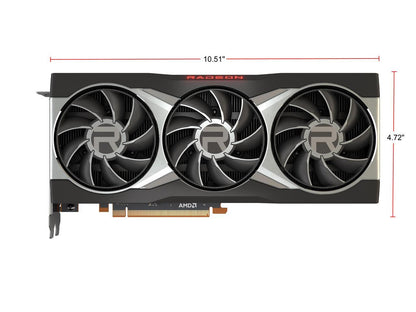 MSI Radeon RX 6800 XT DirectX 12 RX 6800 XT 16G 16GB 256-Bit GDDR6 PCI Express 4.0 HDCP Ready Video Card