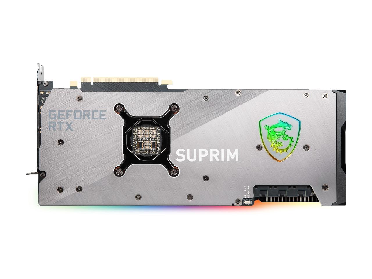 MSI GeForce RTX 3080 RTX 3080 SUPRIM X 10G 10GB 320-Bit GDDR6X Video Card