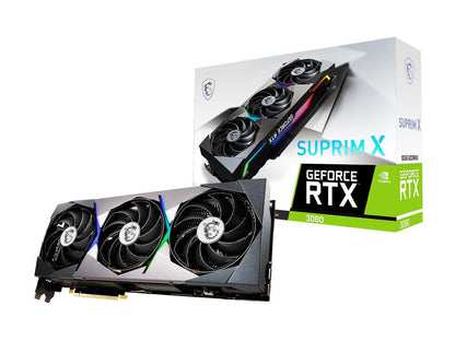MSI GeForce RTX 3080 RTX 3080 SUPRIM X 10G 10GB 320-Bit GDDR6X Video Card