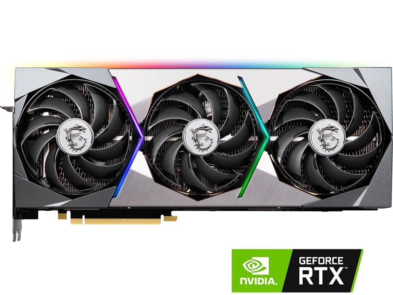 MSI GeForce RTX 3090 RTX 3090 SUPRIM X 24G 24GB 384-Bit GDDR6X Video Card