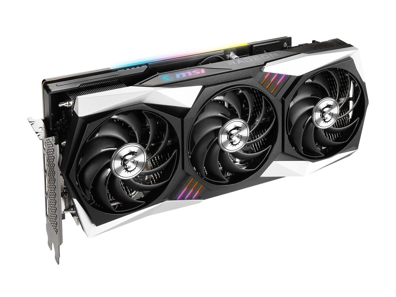 MSI Gaming Radeon RX 6800 16GB GDDR6 PCI Express 4.0 CrossFireX Support Video Card RX 6800 GAMING X TRIO 16G