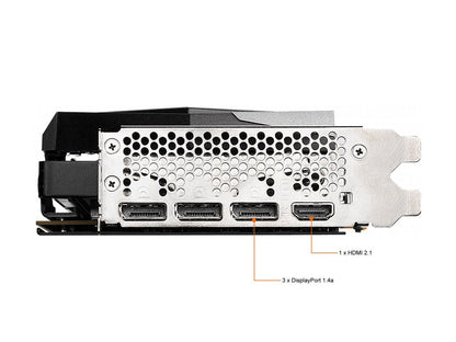 MSI Gaming GeForce RTX 3060 12GB GDDR6 PCI Express 4.0 Video Card RTX 3060 Gaming X 12G