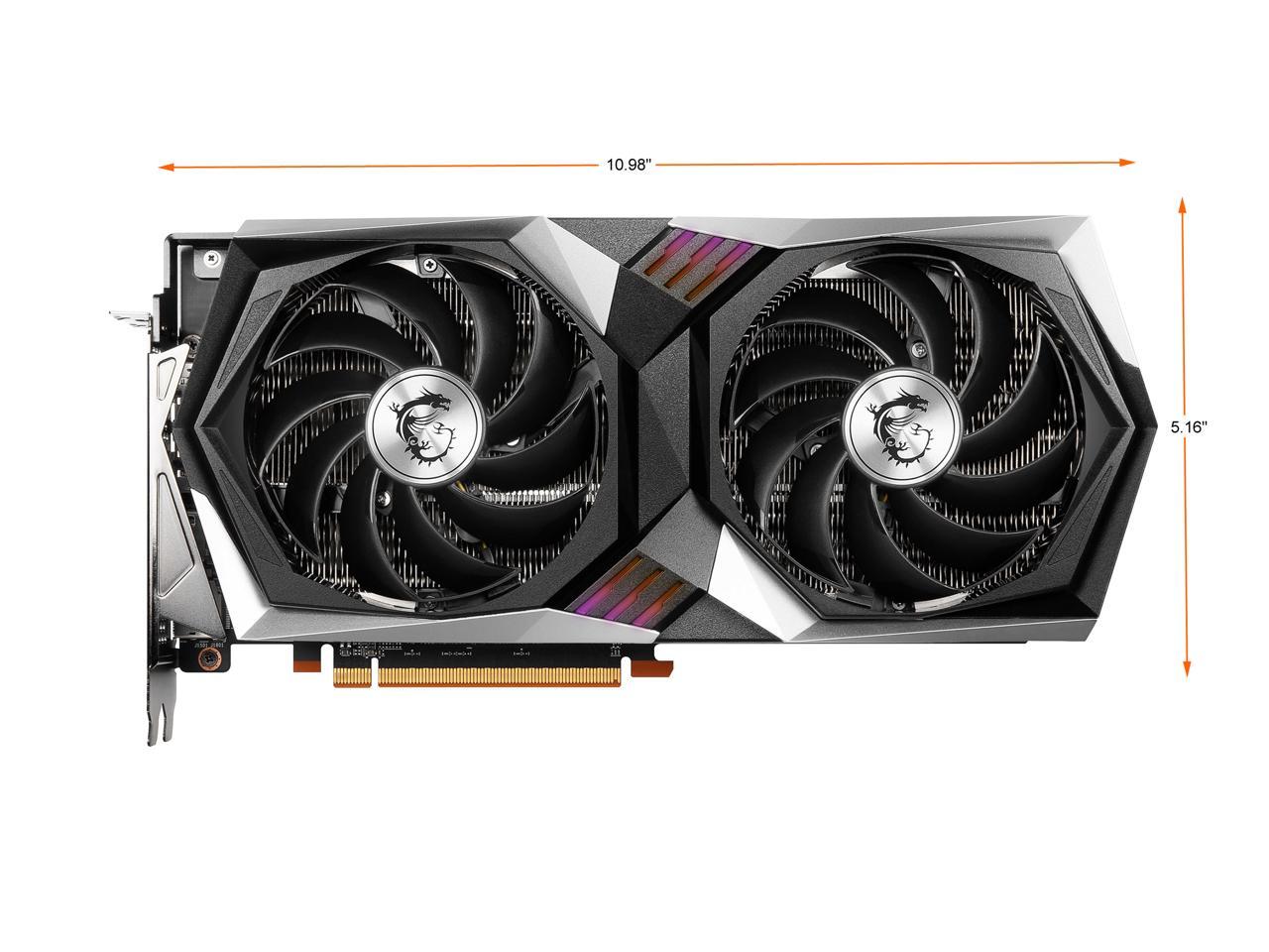 MSI Gaming Radeon RX 6700 XT 12GB GDDR6 PCI Express 4.0 x16 Video Card RX 6700 XT GAMING X 12G