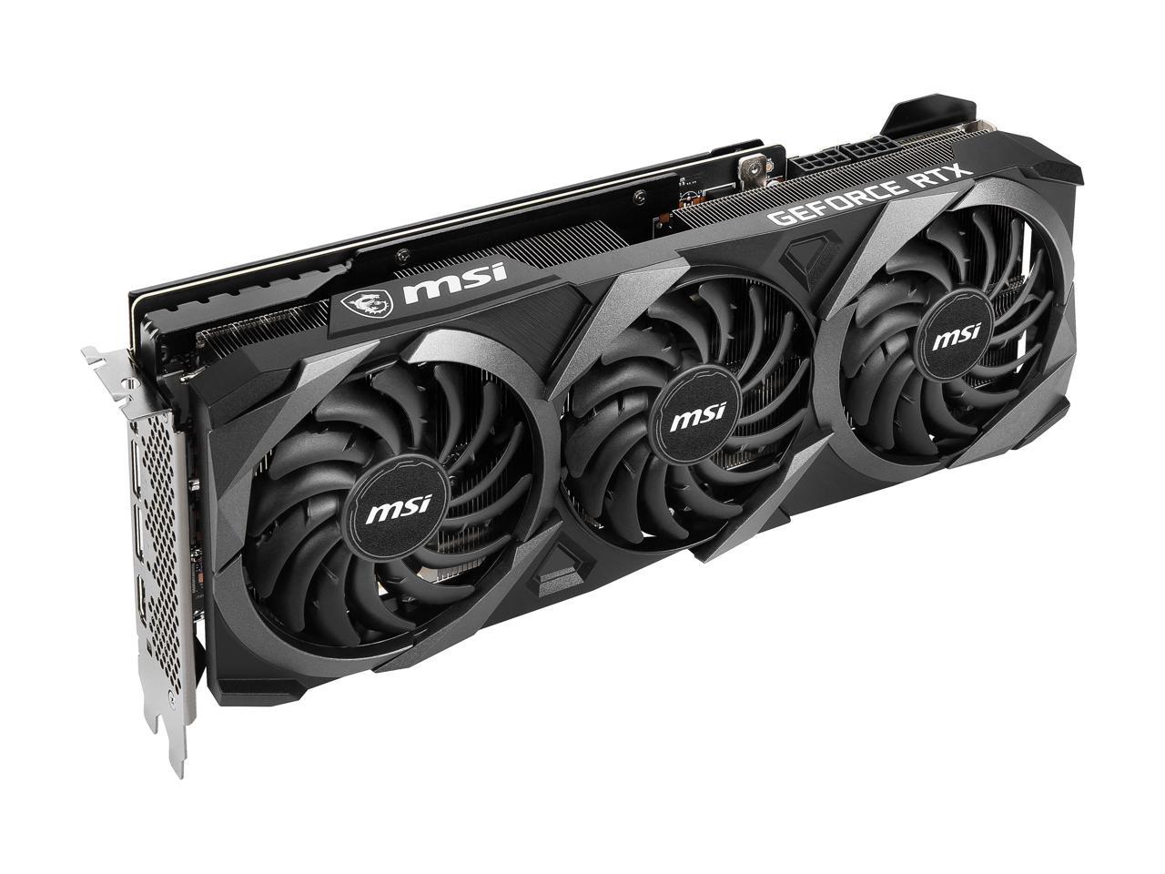MSI Ventus GeForce RTX 3080 Ti 12GB GDDR6X PCI Express 4.0 x16 ATX Video Card RTX 3080 Ti Ventus 3X 12G OC