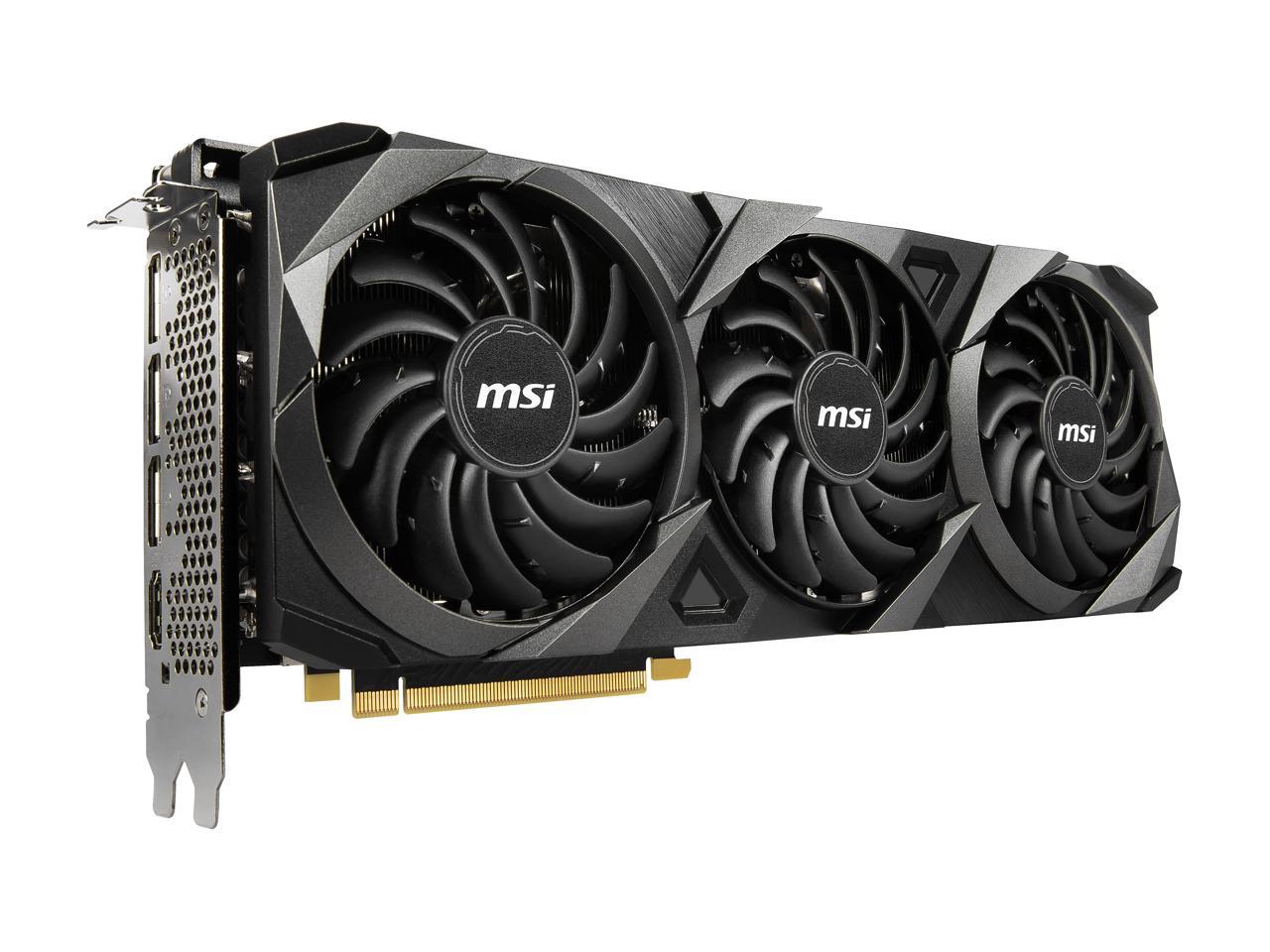 MSI Ventus GeForce RTX 3080 Ti 12GB GDDR6X PCI Express 4.0 x16 ATX Video Card RTX 3080 Ti Ventus 3X 12G OC