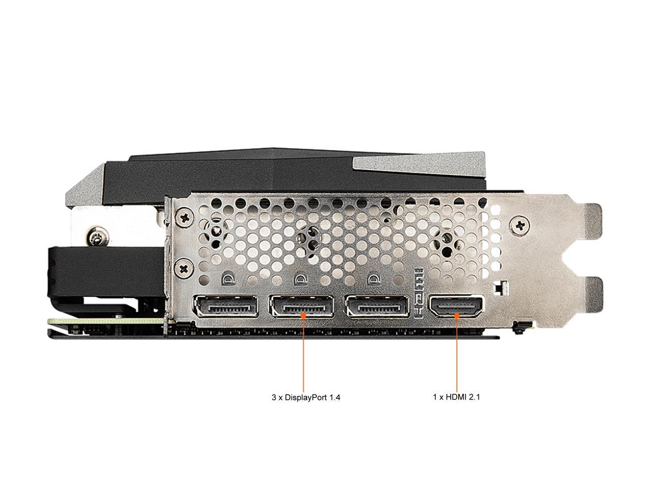 MSI Gaming GeForce RTX 3070 8GB GDDR6 PCI Express 4.0 x16 ATX Video Card RTX 3070 GAMING Z TRIO