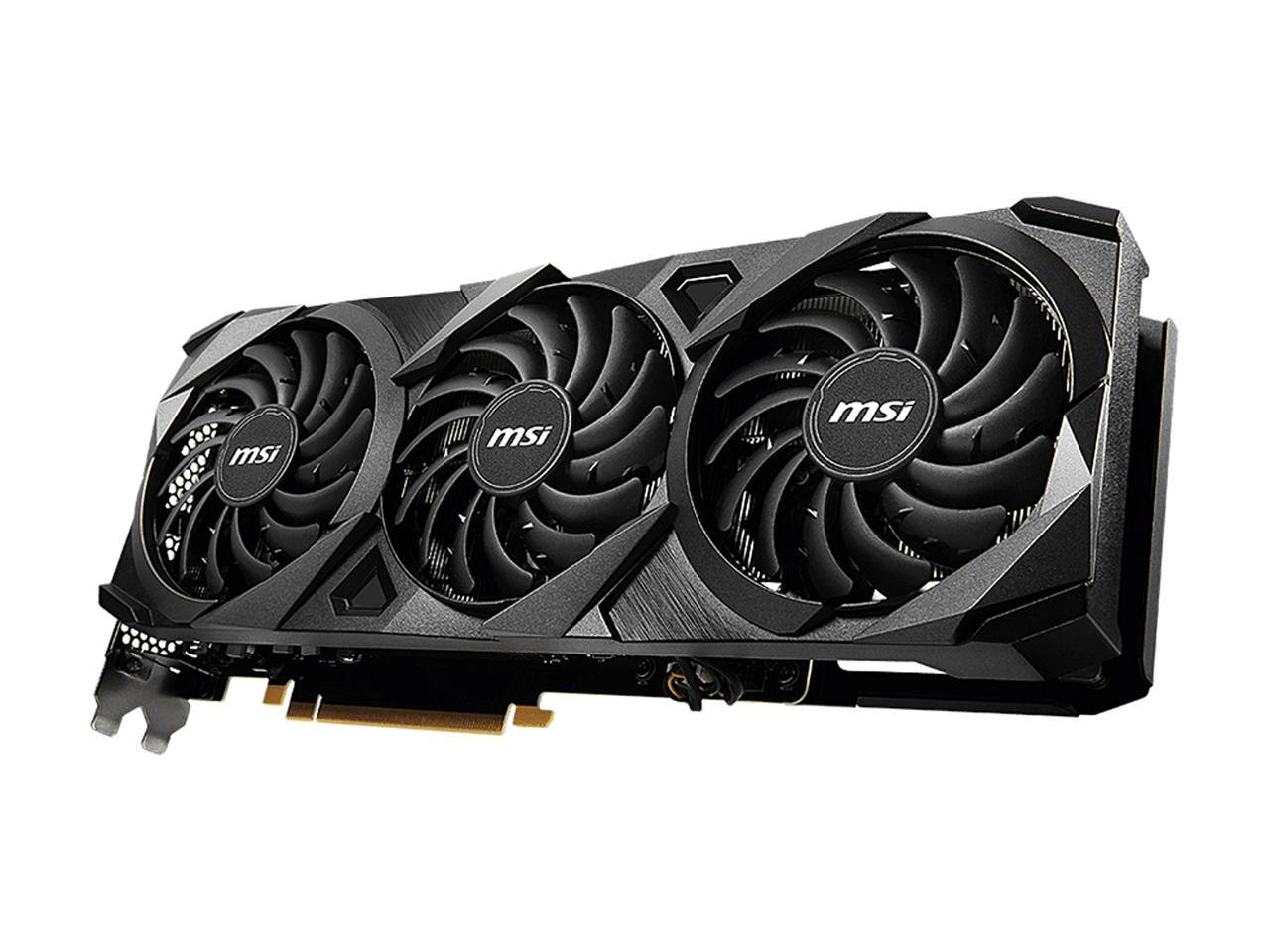 MSI Ventus GeForce RTX 3070 Ti 8GB PCI Express 4.0 x16 Video Card RTX 3070 Ti VENTUS 3X 8G