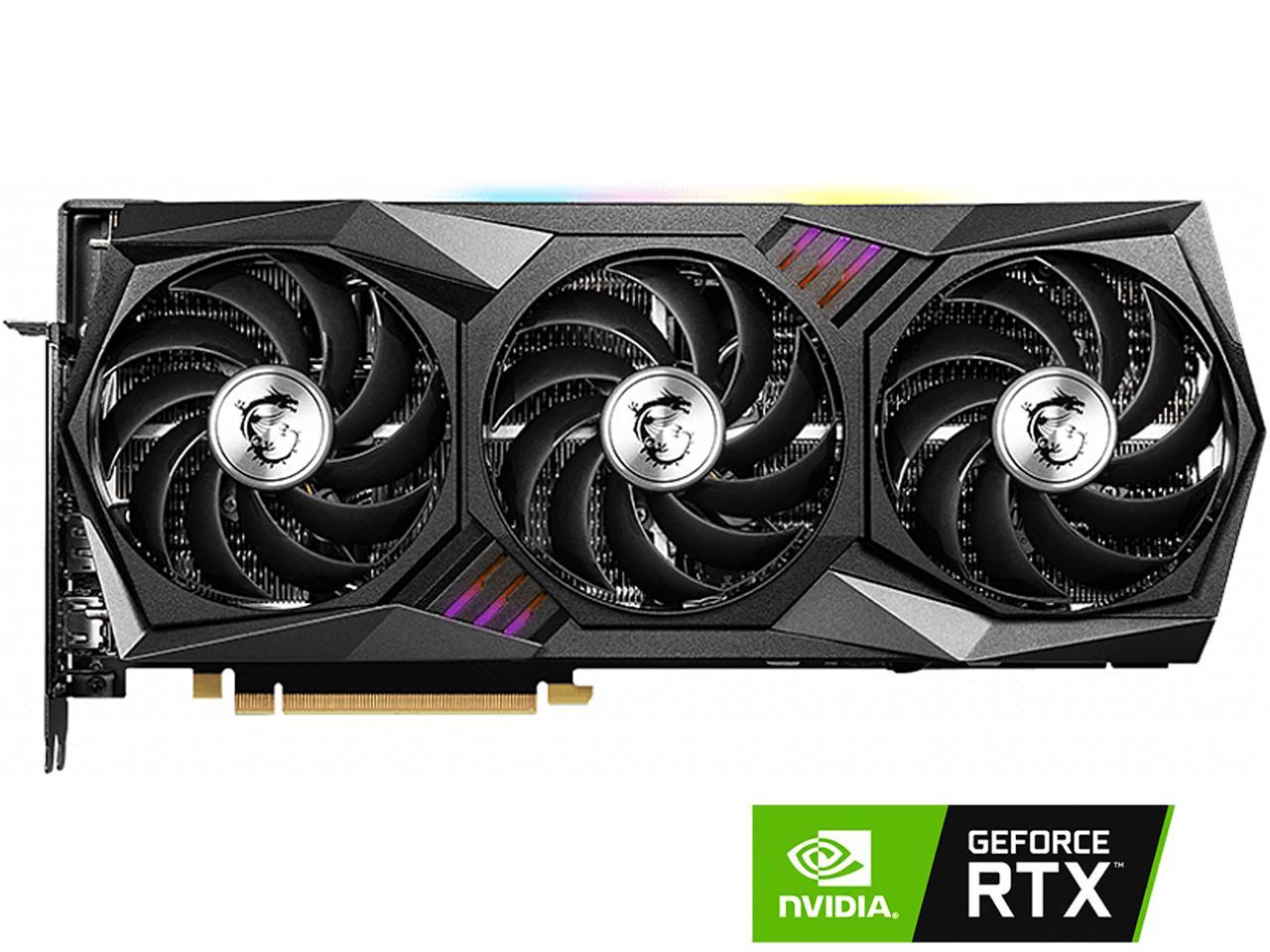 MSI Gaming GeForce RTX 3070 Ti 8GB GDDR6X PCI Express 4.0 x16 Video Card RTX 3070 Ti Gaming X Trio 8G