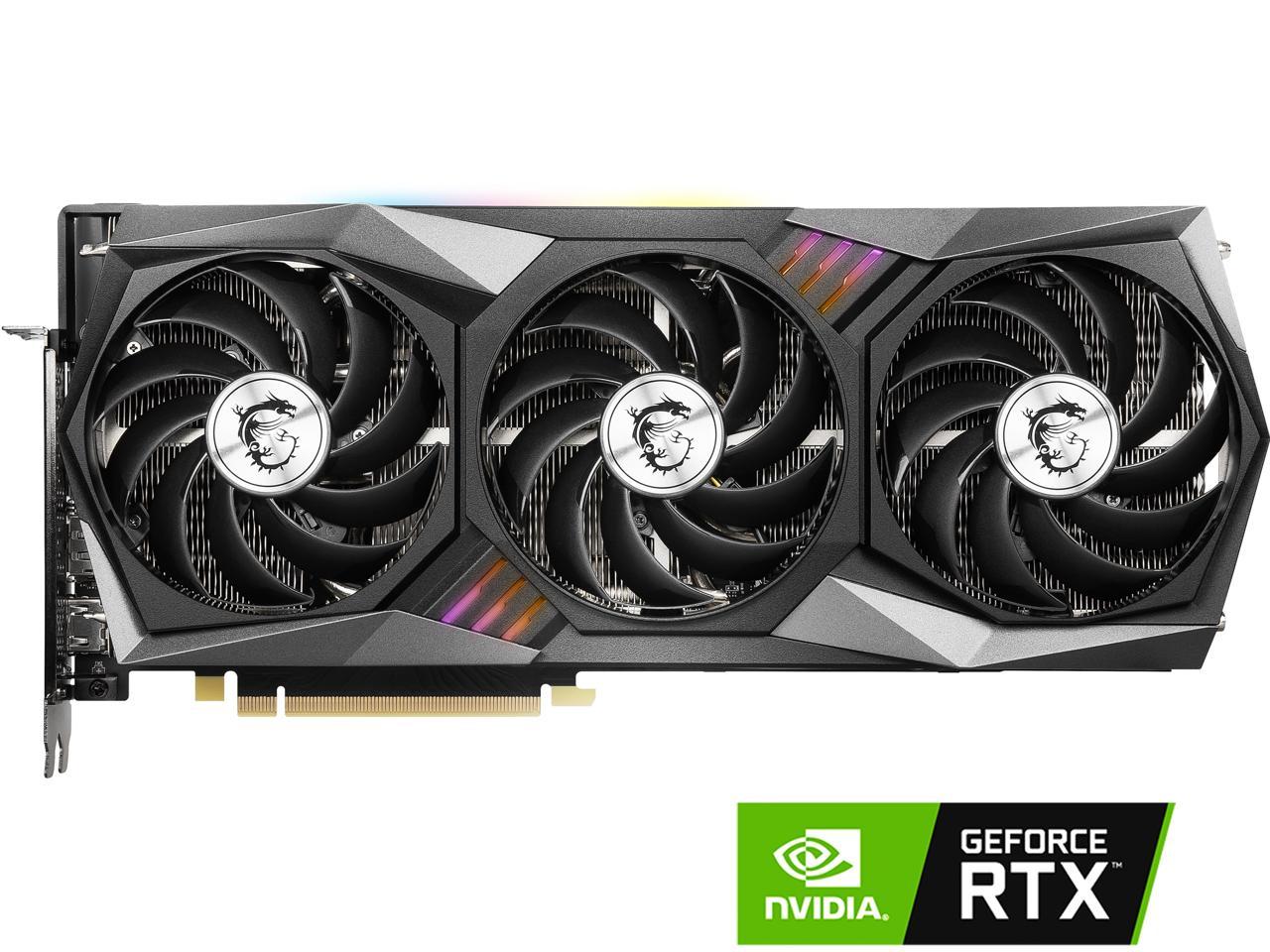 MSI Gaming GeForce RTX 3070 8GB GDDR6 PCI Express 4.0 x16 Video Card 3070 GAMING Z TRIO 8G LHR