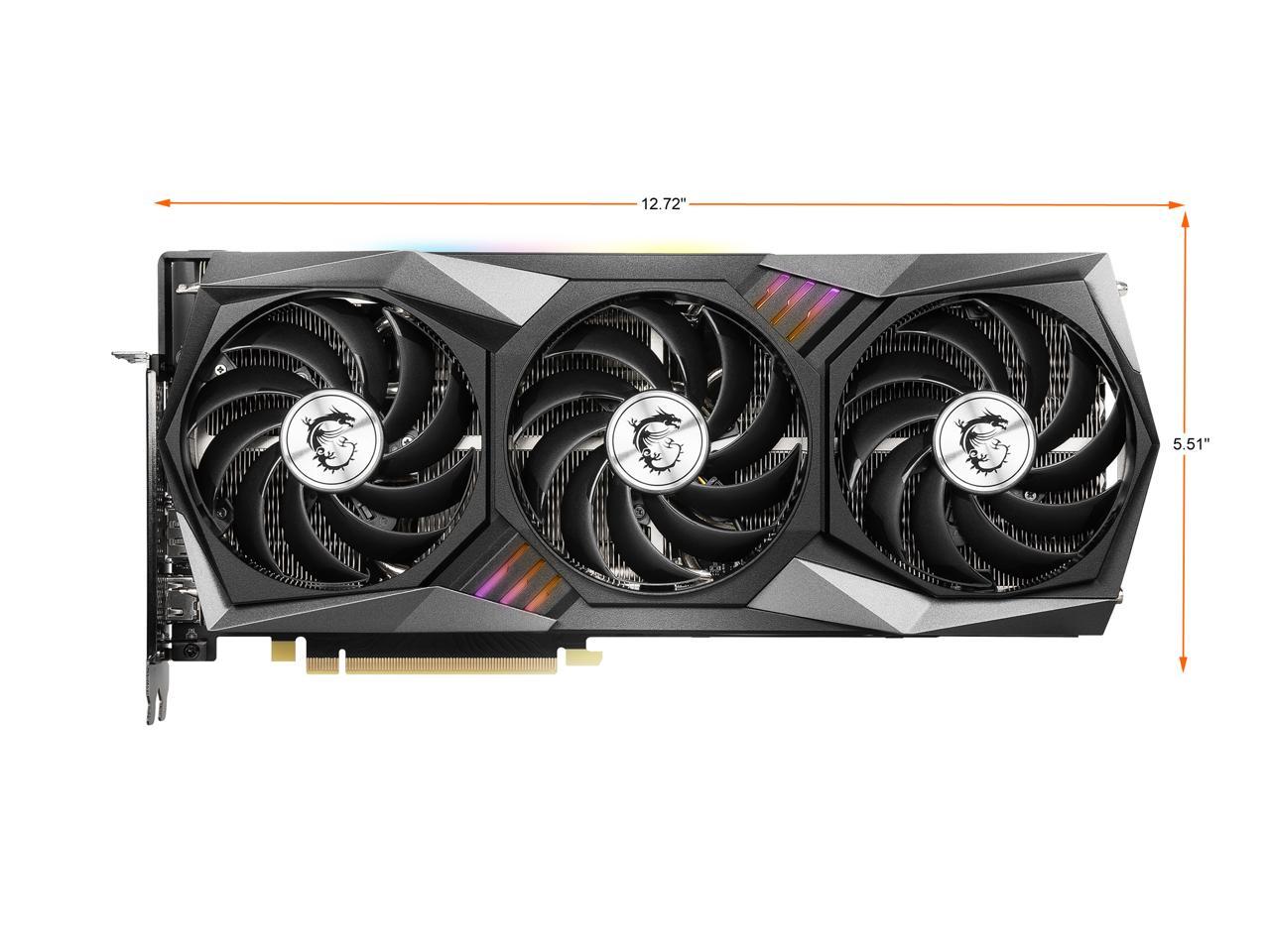 MSI Gaming GeForce RTX 3070 8GB GDDR6 PCI Express 4.0 x16 Video Card 3070 GAMING Z TRIO 8G LHR