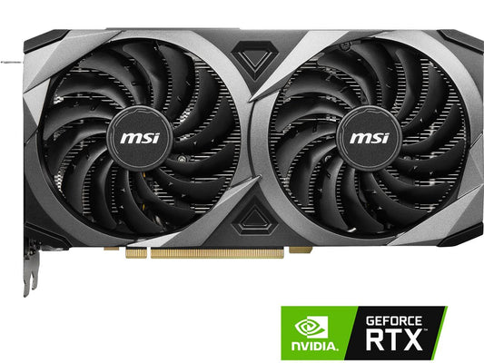 MSI Ventus GeForce RTX 3070 8GB GDDR6 PCI Express 4.0 x16 Video Card RTX 3070 Ventus 2X 8G OC LHR