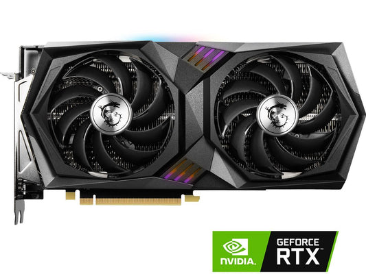 MSI Gaming GeForce RTX 3060 Ti 8GB GDDR6 PCI Express 4.0 x16 Video Card RTX 3060 Ti Gaming X 8G LHR