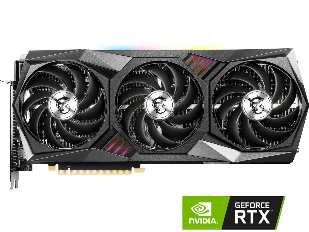 MSI Gaming GeForce RTX 3080 10GB GDDR6X PCI Express 4.0 x16 ATX Video Card RTX 3080 GAMING Z TRIO 10G LHR