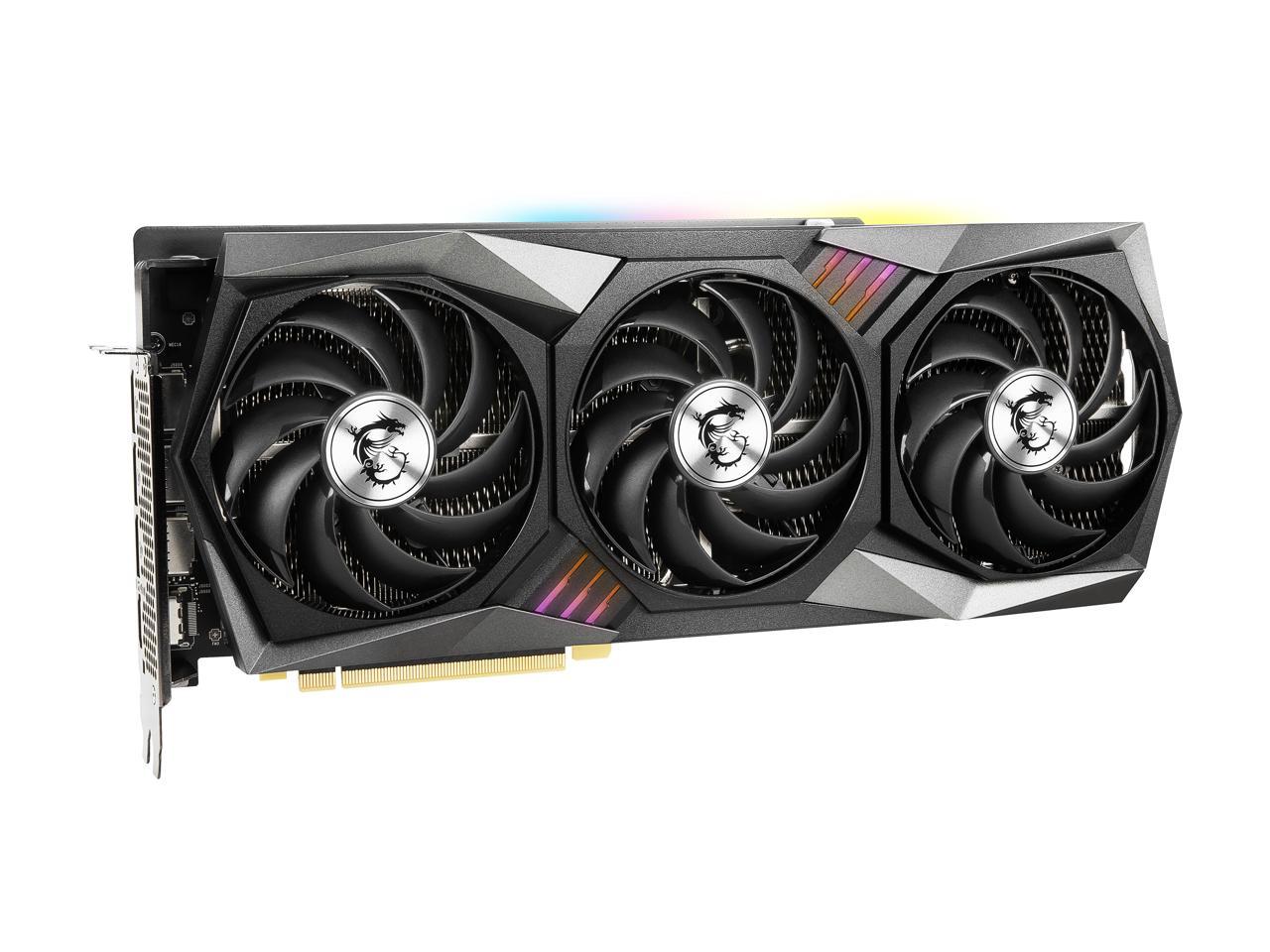 MSI Gaming GeForce RTX 3080 10GB GDDR6X PCI Express 4.0 x16 ATX Video Card RTX 3080 GAMING Z TRIO 10G LHR
