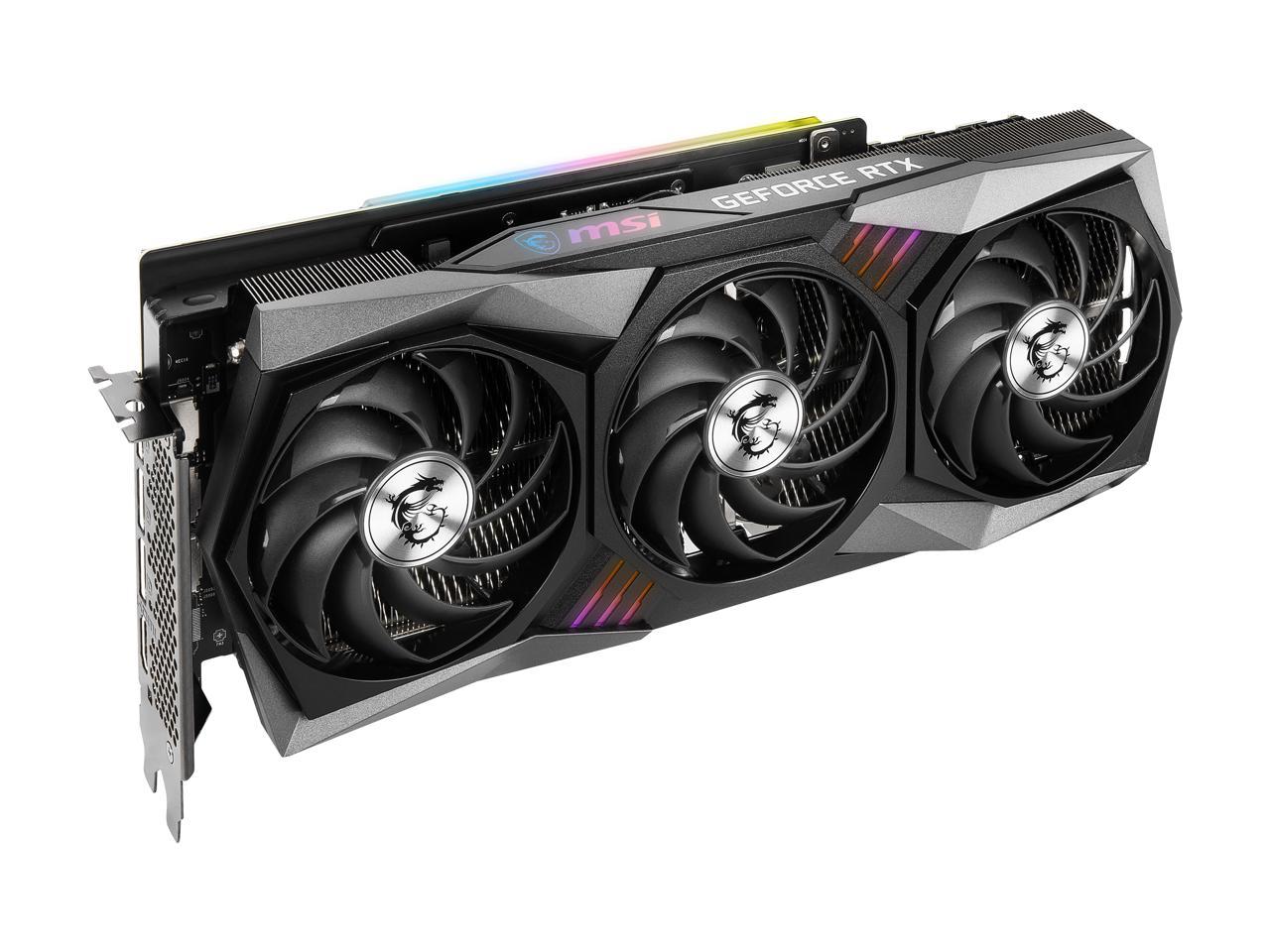 MSI Gaming GeForce RTX 3080 10GB GDDR6X PCI Express 4.0 x16 ATX Video Card RTX 3080 GAMING Z TRIO 10G LHR
