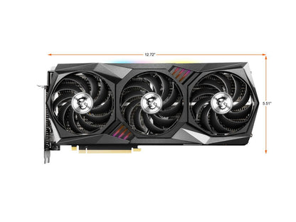MSI Gaming GeForce RTX 3080 10GB GDDR6X PCI Express 4.0 x16 ATX Video Card RTX 3080 GAMING Z TRIO 10G LHR