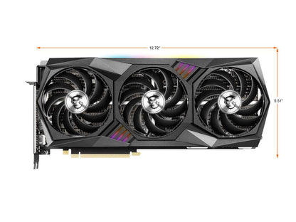 MSI Gaming GeForce RTX 3080 12GB GDDR6X PCI Express 4.0 ATX Video Card RTX 3080 GAMING Z TRIO 12G LHR