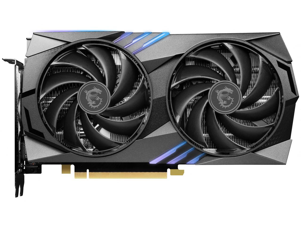 MSI Gaming GeForce RTX 4060 Ti 8GB GDDR6 PCI Express 4.0 x8 ATX Video Card RTX 4060 Ti GAMING X 8G