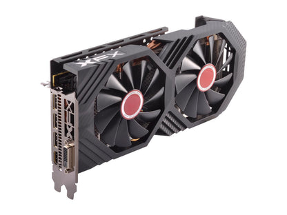 XFX Radeon RX 580 GTS Black Edition 1405 MHz OC+, 8GB 256-bit GDDR5, DX12 VR Ready, Double Dissipation, Dual BIOS, PCI-E AMD Graphics Card (RX-580P828D6)