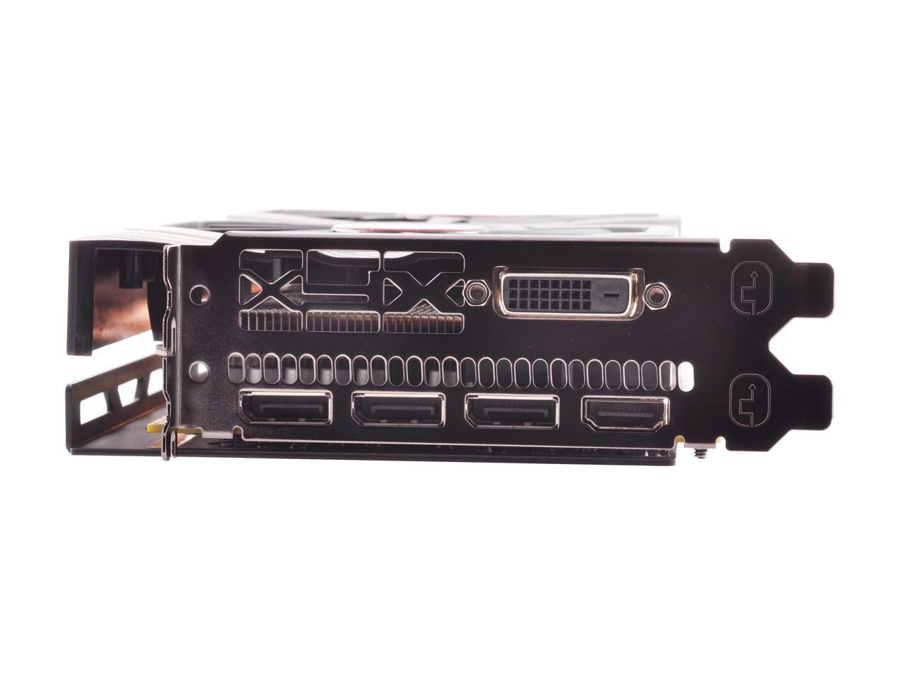 XFX Radeon RX 580 GTS Black Edition 1405 MHz OC+, 8GB 256-bit GDDR5, DX12 VR Ready, Double Dissipation, Dual BIOS, PCI-E AMD Graphics Card (RX-580P828D6)