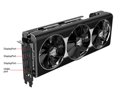 XFX RX 5700 XT THICC III ULTRA 8GB BOOST UP TO 2025 MHz GDDR6 3xDP HDMI Video Card