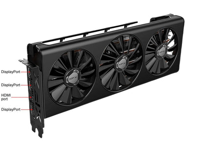 XFX Radeon RX 5700 XT DirectX 12 RX-57XT83LD8 8GB 256-Bit GDDR6 PCI Express 4.0 ATX Video Card