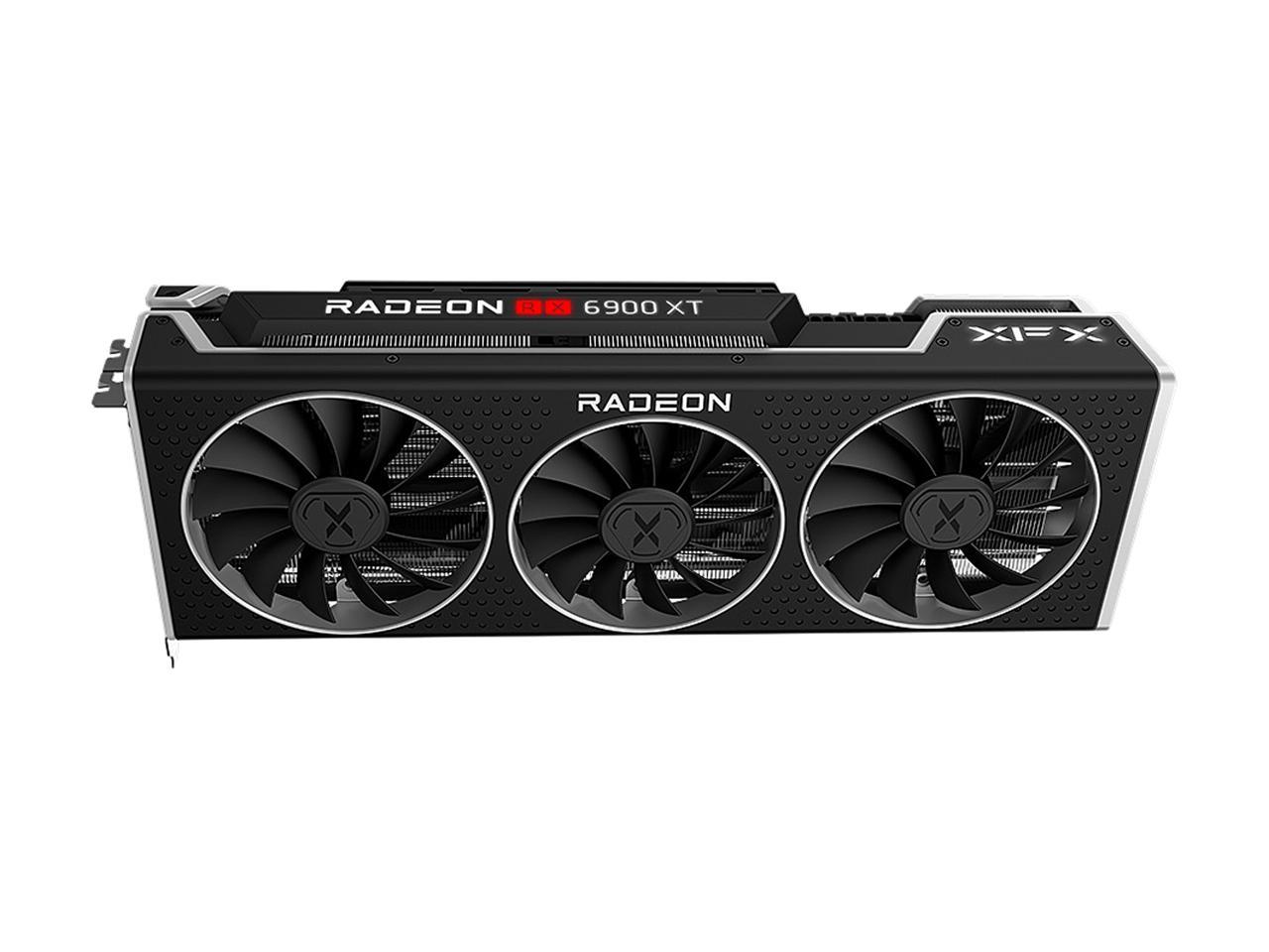 XFX SPEEDSTER MERC319 AMD Radeon RX 6900 XT LIMITED BLACK Gaming Graphics Card with 16GB GDDR6, AMD RDNA 2, RX-69XTACSD9
