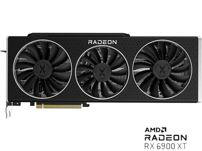XFX SPEEDSTER MERC319 AMD Radeon RX 6900 XT LIMITED BLACK Gaming Graphics Card with 16GB GDDR6, AMD RDNA 2, RX-69XTACSD9