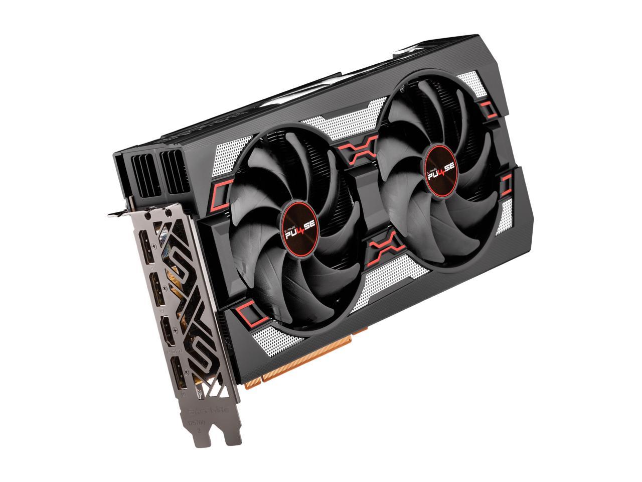 SAPPHIRE PULSE Radeon RX 5700 XT 100416P8GL 8GB 256-Bit GDDR6 PCI Express 4.0 x16 ATX Video Card