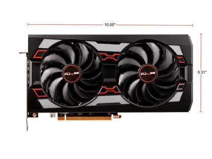SAPPHIRE PULSE Radeon RX 5700 XT 100416P8GL 8GB 256-Bit GDDR6 PCI Express 4.0 x16 ATX Video Card