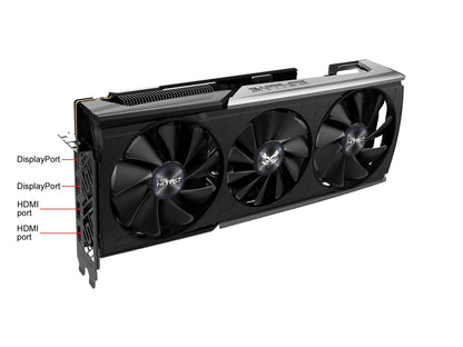 SAPPHIRE NITRO+ Radeon RX 5700 XT 100416NT+8GSR 8GB 256-Bit GDDR6 PCI Express 4.0 x16 ATX Video Card
