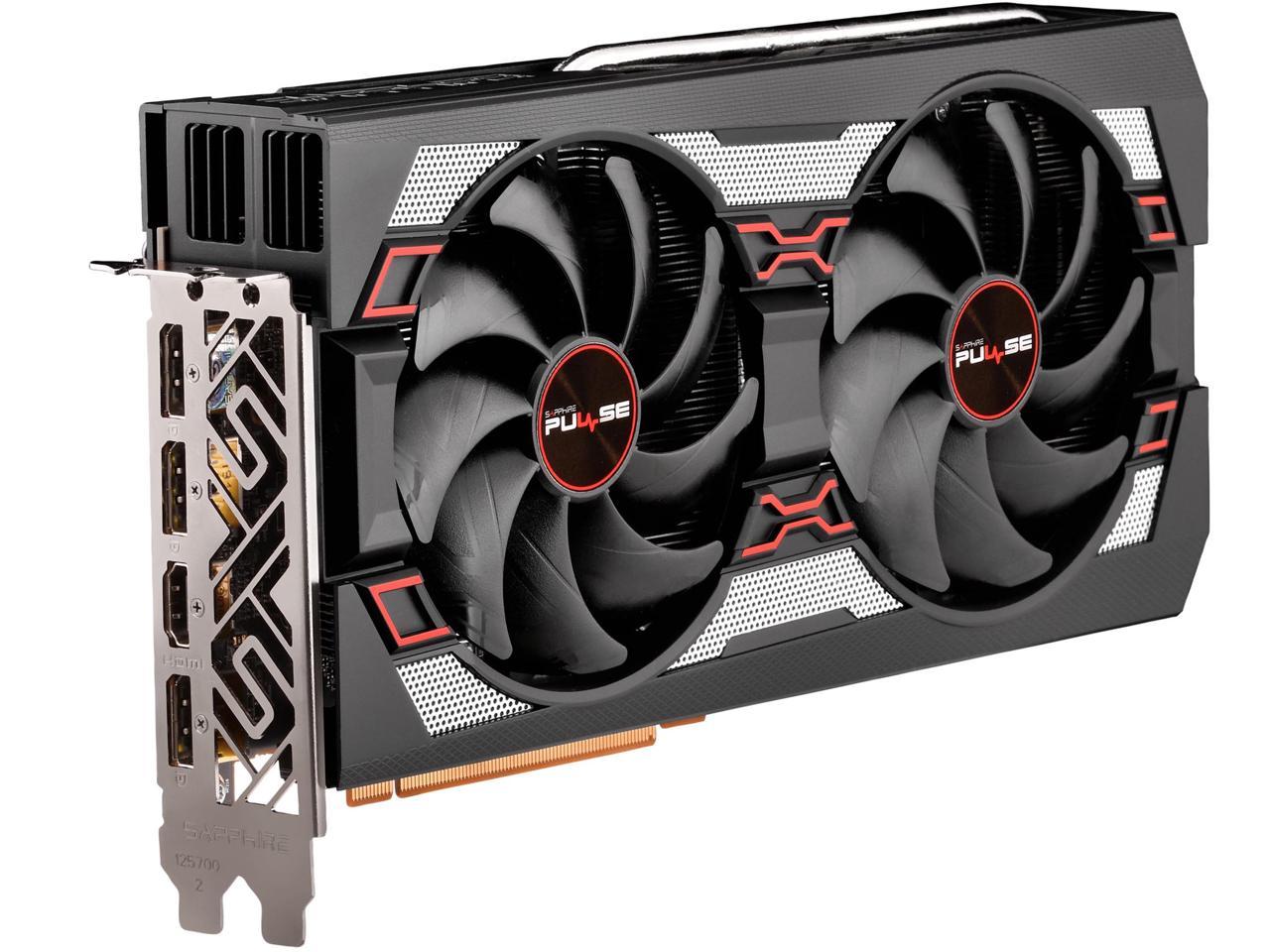 SAPPHIRE PULSE Radeon RX 5600 XT DirectX 12 100419P6GL 6GB 192-Bit GDDR6 PCI Express 4.0 ATX Video Card