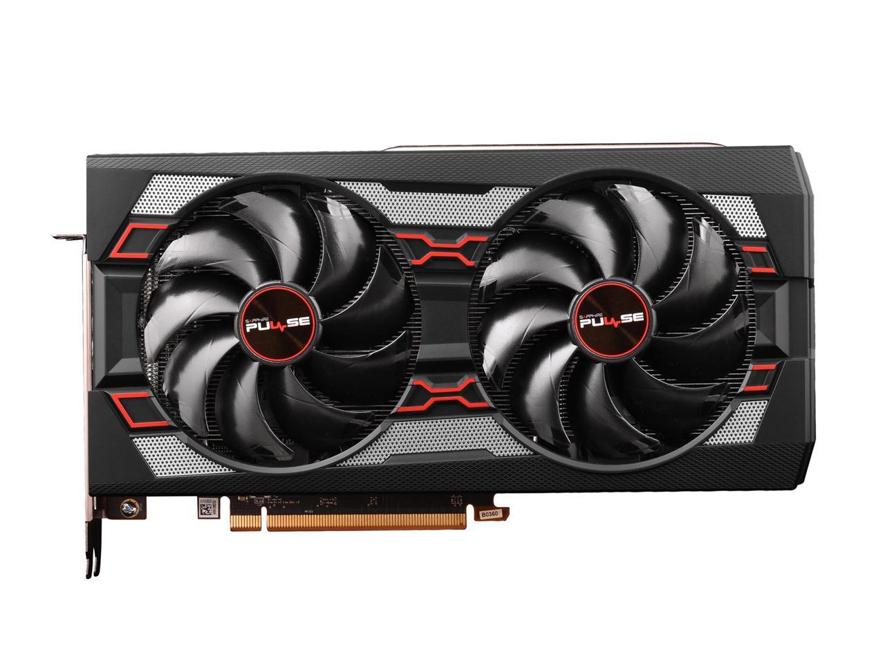 SAPPHIRE PULSE Radeon RX 5600 XT DirectX 12 100419P6GL 6GB 192-Bit GDDR6 PCI Express 4.0 ATX Video Card
