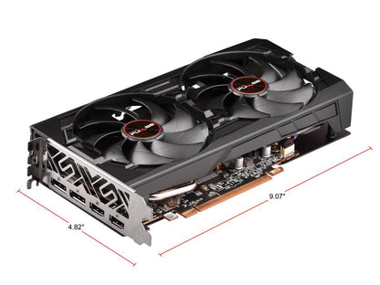 Sapphire Pulse RX 5600 XT BE 6GB GDDR6 PCI-E DUAL HDMI / DUAL DP OC w/ Backplate (UEFI)