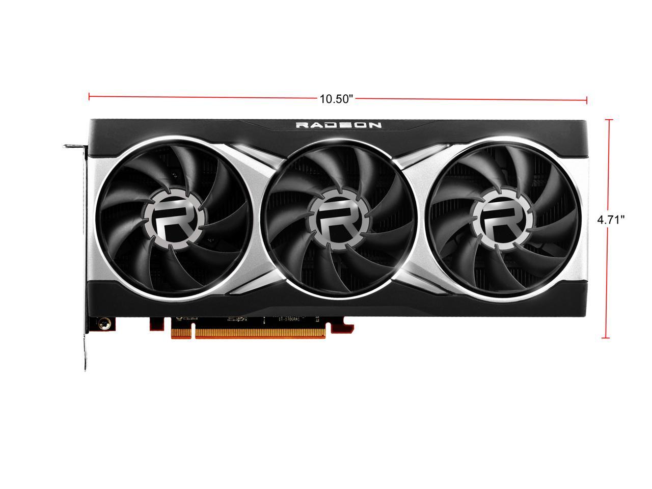 SAPPHIRE Radeon RX 6800 XT DirectX 12 21304-01-20G 16GB 256-Bit GDDR6 PCI Express 4.0 x16 ATX Video Card
