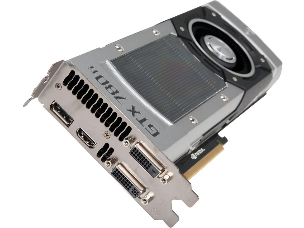 EVGA 03G-P4-2883-KR G-SYNC Support GeForce GTX 780 Ti Superclocked 3GB 384-Bit GDDR5 PCI Express 3.0 SLI Support Video Card