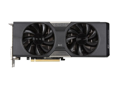 EVGA 03G-P4-2884-KR G-SYNC Support GeForce GTX 780 Ti Superclocked 3GB 384-Bit GDDR5 PCI Express 3.0 SLI Support w/EVGA ACX Cooler Video Card