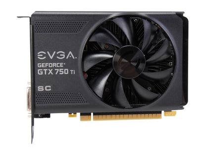 EVGA 02G-P4-3753-KR G-SYNC Support GeForce GTX 750 Ti Superclocked 2GB 128-Bit GDDR5 PCI Express 3.0 Video Card