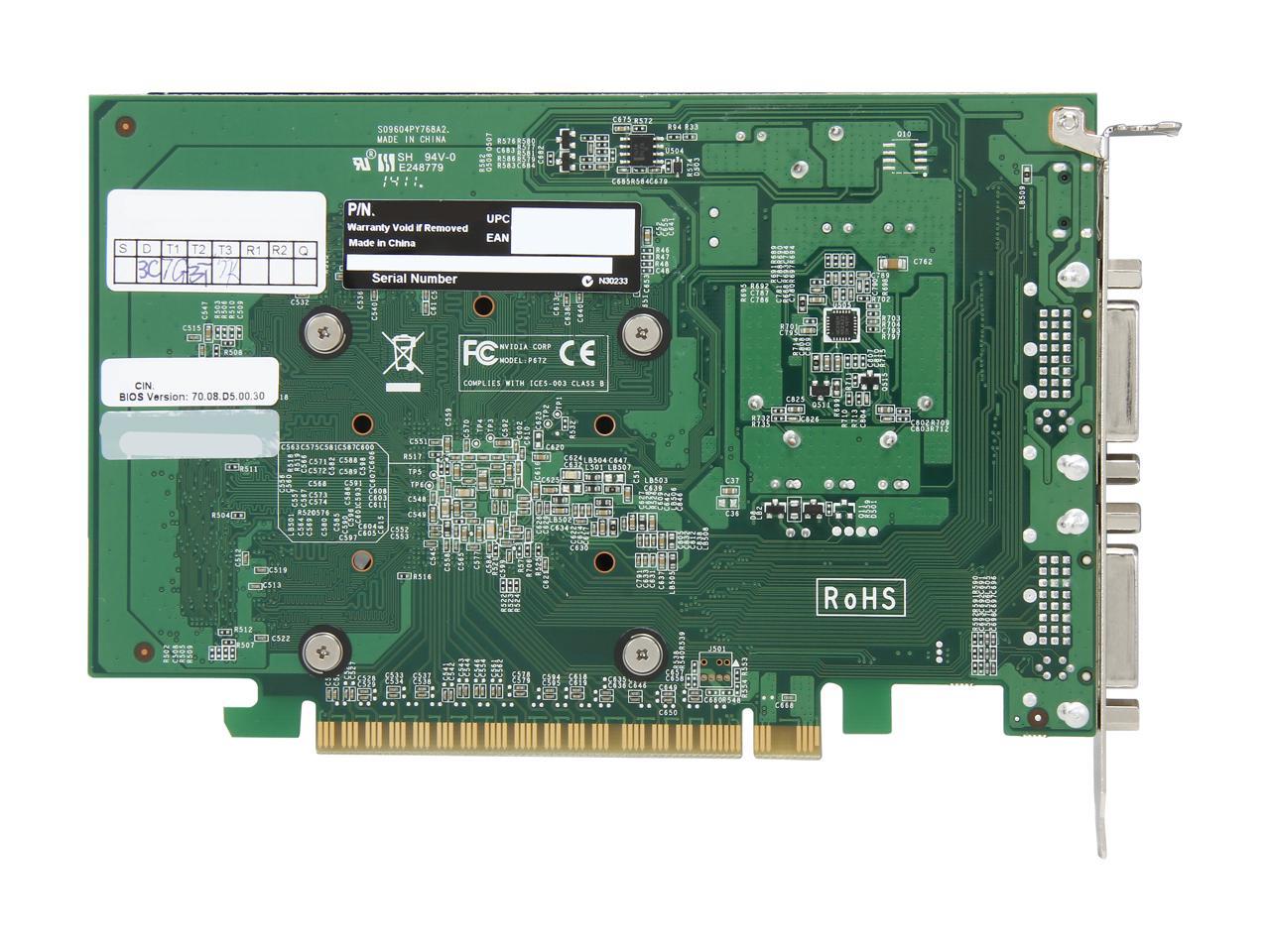 EVGA GeForce GT 730 DirectX 12 01G-P3-2731-KR 1GB 128-Bit DDR3 PCI Express 2.0 Video Card