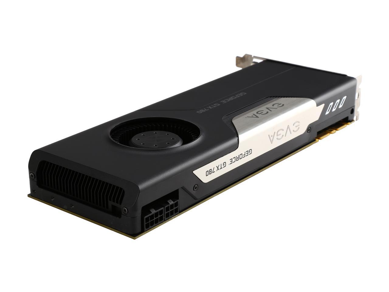 EVGA SuperClocked 03G-P4-2785-RX GeForce GTX 780 3GB 384-Bit GDDR5 PCI Express 3.0 SLI Support Video Card Factory Refurbished