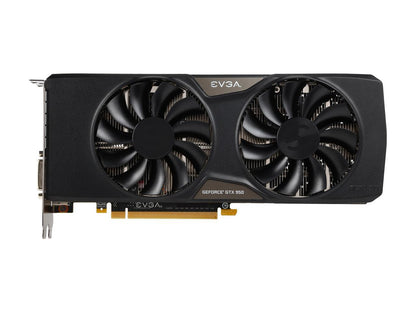 EVGA GeForce GTX 950 02G-P4-2956-RX 2GB SC+ GAMING, Silent Cooling Gaming Graphics Card - Certified Refurbished