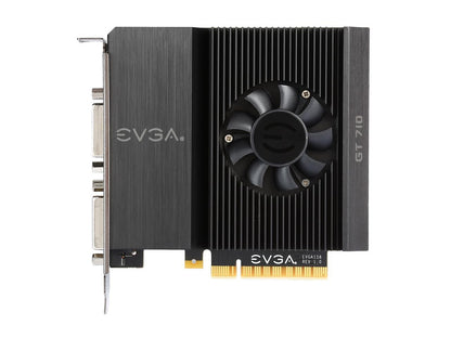 EVGA GeForce GT 710 DirectX 12 02G-P3-2717-KR 2GB 64-Bit DDR3 PCI Express 2.0 Video Card