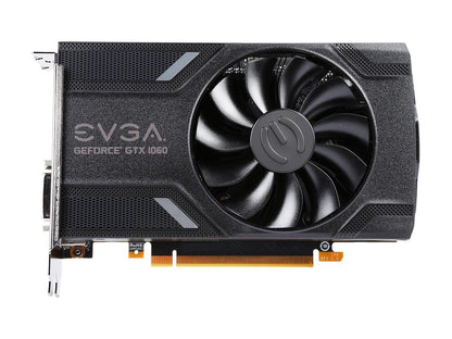 EVGA GeForce GTX 1060 GAMING, ACX 2.0 (Single Fan), 03G-P4-6160-KR, 3GB GDDR5, DX12 OSD Support (PXOC), Only 6.8 Inches