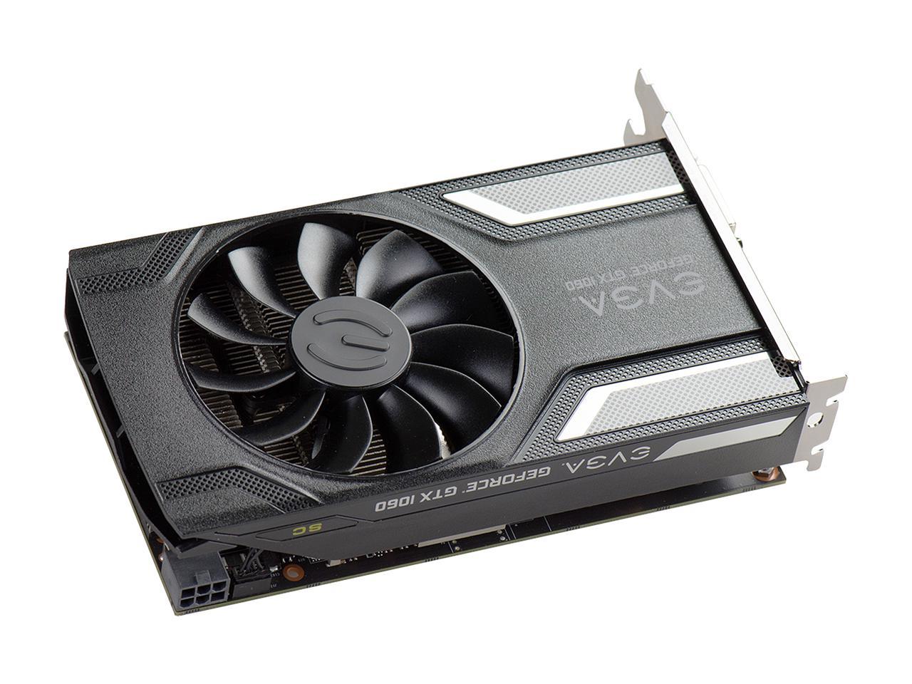 EVGA GeForce GTX 1060 SC GAMING, ACX 2.0 (Single Fan), 03G-P4-6162-KR, 3GB GDDR5, DX12 OSD Support (PXOC)