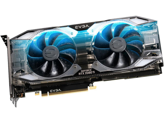 EVGA GeForce RTX 2080 Ti XC ULTRA GAMING, 11G-P4-2383-KR, 11GB GDDR6, Dual HDB Fans & RGB LED