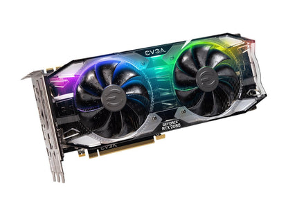 EVGA GeForce RTX 2080 XC ULTRA GAMING, 08G-P4-2183-KR, 8GB GDDR6, Dual HDB Fans & RGB LED