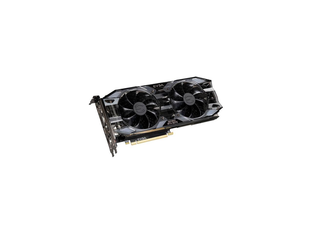 EVGA GeForce RTX 2070 XC GAMING, 08G-P4-2172-KR, 8GB GDDR6, Dual HDB Fans & RGB LED