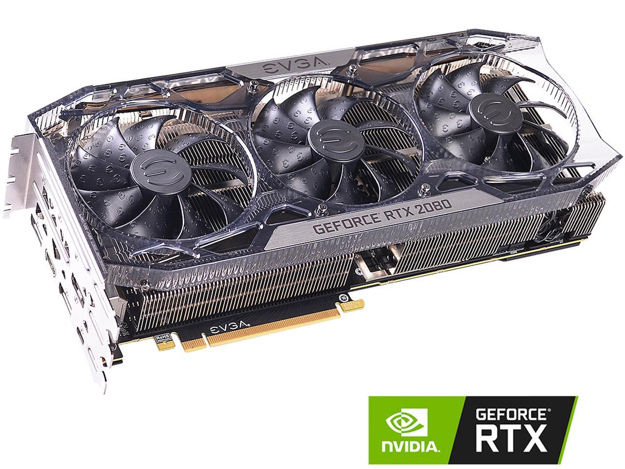EVGA GeForce RTX 2080 FTW3 ULTRA GAMING, 08G-P4-2287-KR, 8GB GDDR6, iCX2 & RGB LED