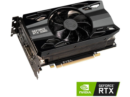 EVGA GeForce RTX 2060 XC GAMING, 6GB GDDR6, HDB Fan Graphics Card 06G-P4-2063-KR